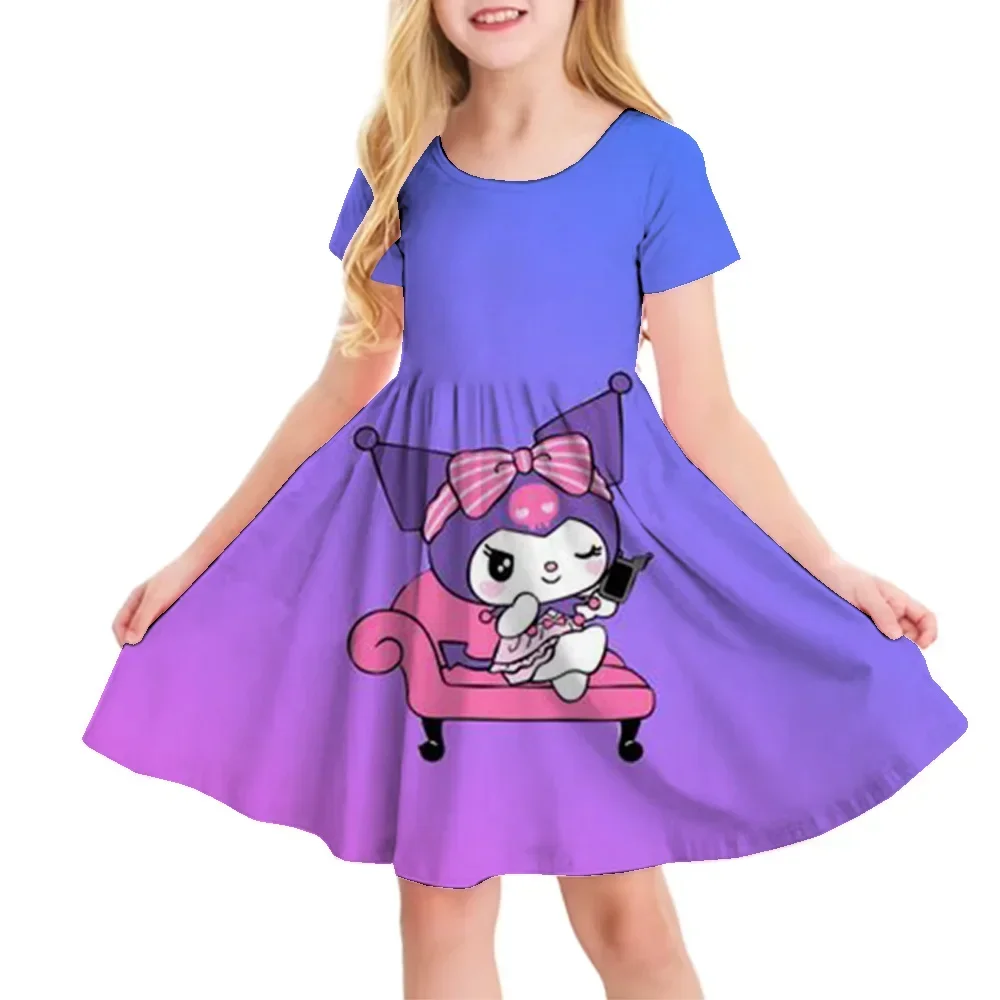 3D Printed Sanrio Hello Kitty Fashion Cartoon Pattern Cute Short Sleeved Dress Cosplay Youth Girl Clothes Kuromi Clothes Sweet
3D Printed Sanrio Hello Kitty Fashion Cartoon Pattern Cute Short Sleeved Dress Cosplay Youth Girl Clothes Kuromi Clothes Sweet
