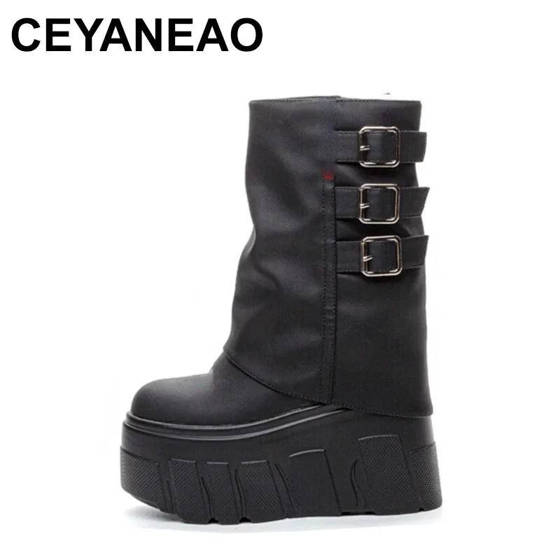 14cm New Ankle Booties Chimney Shoes Natural Genuine Leather Boots Women Autumn Motorcycle Spring Ladies Fashion
14cm New Ankle Booties Chimney Shoes Natural Genuine Leather Boots Women Autumn Motorcycle Spring Ladies Fashion