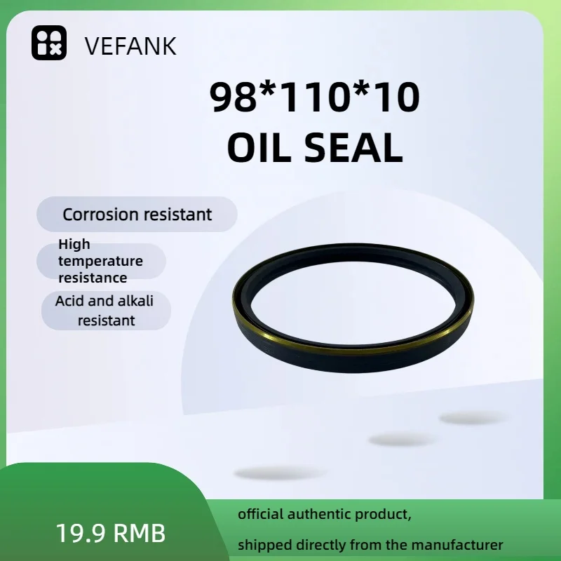 TBG 98*110*10 oil seal NBR nitrile rubber high quality factory direct sales auto parts suitable for automotive shaft seals
TBG 98*110*10 oil seal NBR nitrile rubber high quality factory direct sales auto parts suitable for automotive shaft seals