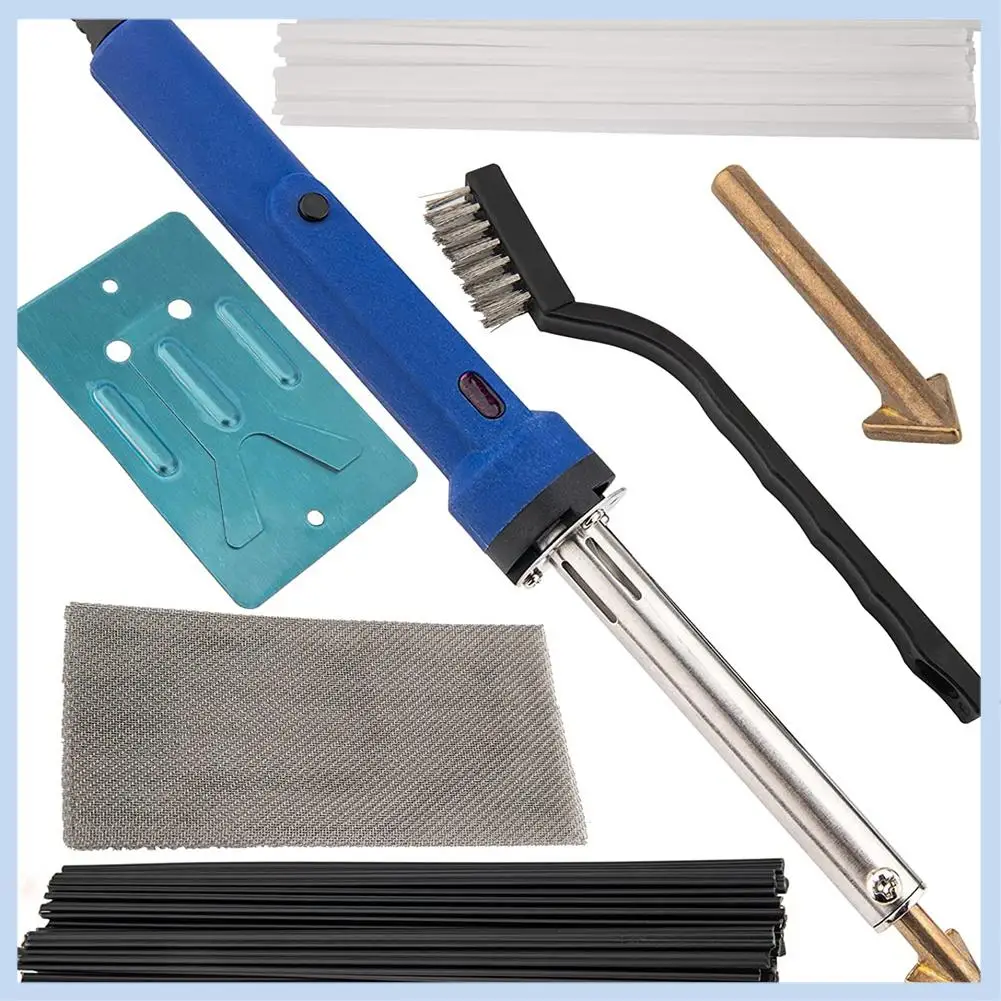MLGB-Plastic Welder Repair Kit, 80W Iron Plastic Welding Kit With Rods, Welder Tips, For Kayak, Canoe, DIY, US Plug
MLGB-Plastic Welder Repair Kit, 80W Iron Plastic Welding Kit With Rods, Welder Tips, For Kayak, Canoe, DIY, US Plug