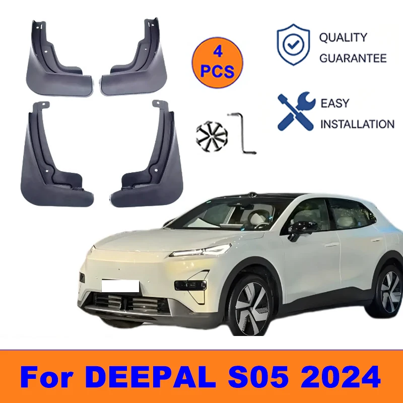 4Pcs Mud Flaps For DEEPAL S05 2024 - Splash Guards Front&Rear Wheel Fender Mudguards Car Exterior Protection Accessories
4Pcs Mud Flaps For DEEPAL S05 2024 - Splash Guards Front&Rear Wheel Fender Mudguards Car Exterior Protection Accessories
