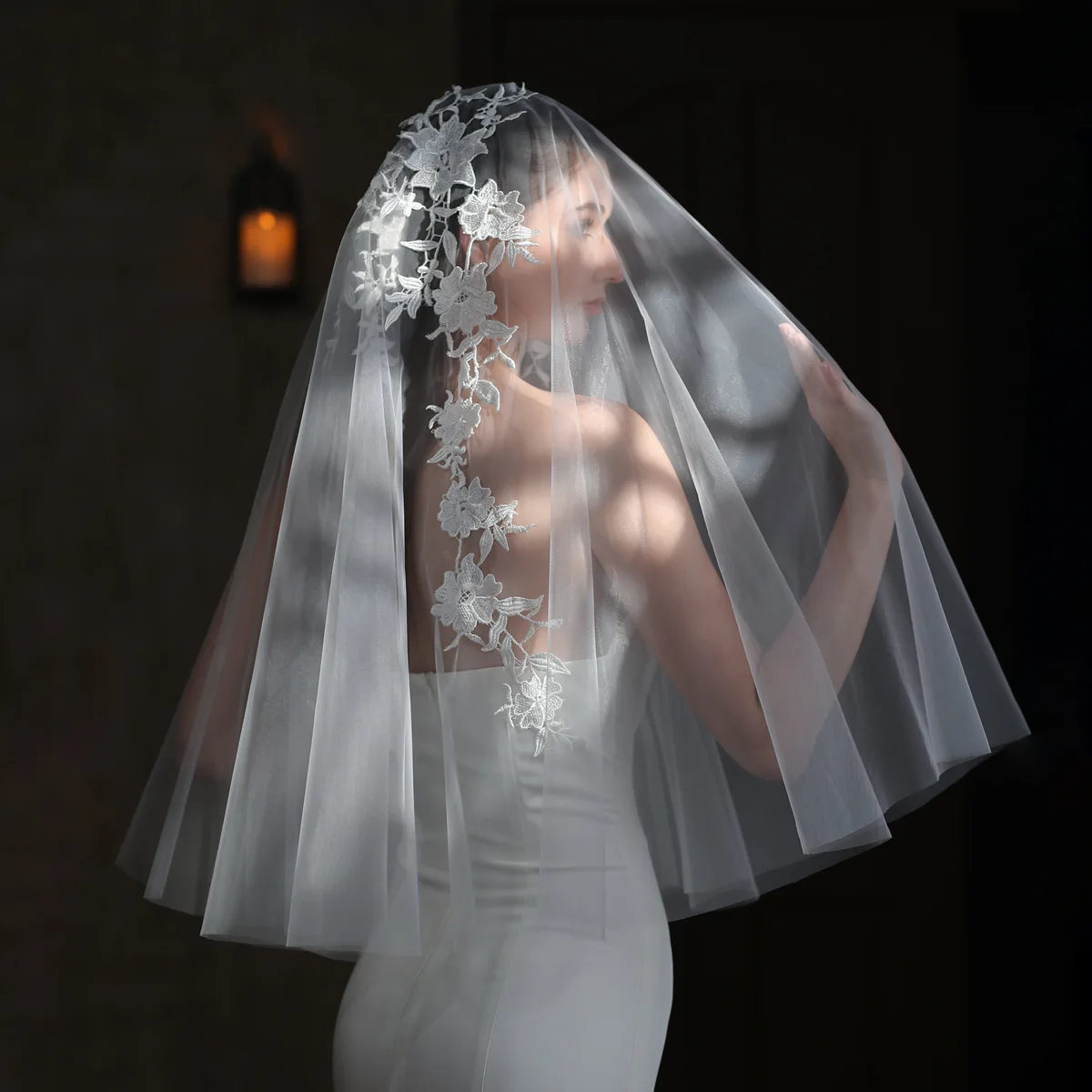 V850 Double-Layer Original Bridal Veil, Super Fairy-Like White Lace Top Wedding Styling Photo Shoot Headpiece New Model
V850 Double-Layer Original Bridal Veil, Super Fairy-Like White Lace Top Wedding Styling Photo Shoot Headpiece New Model