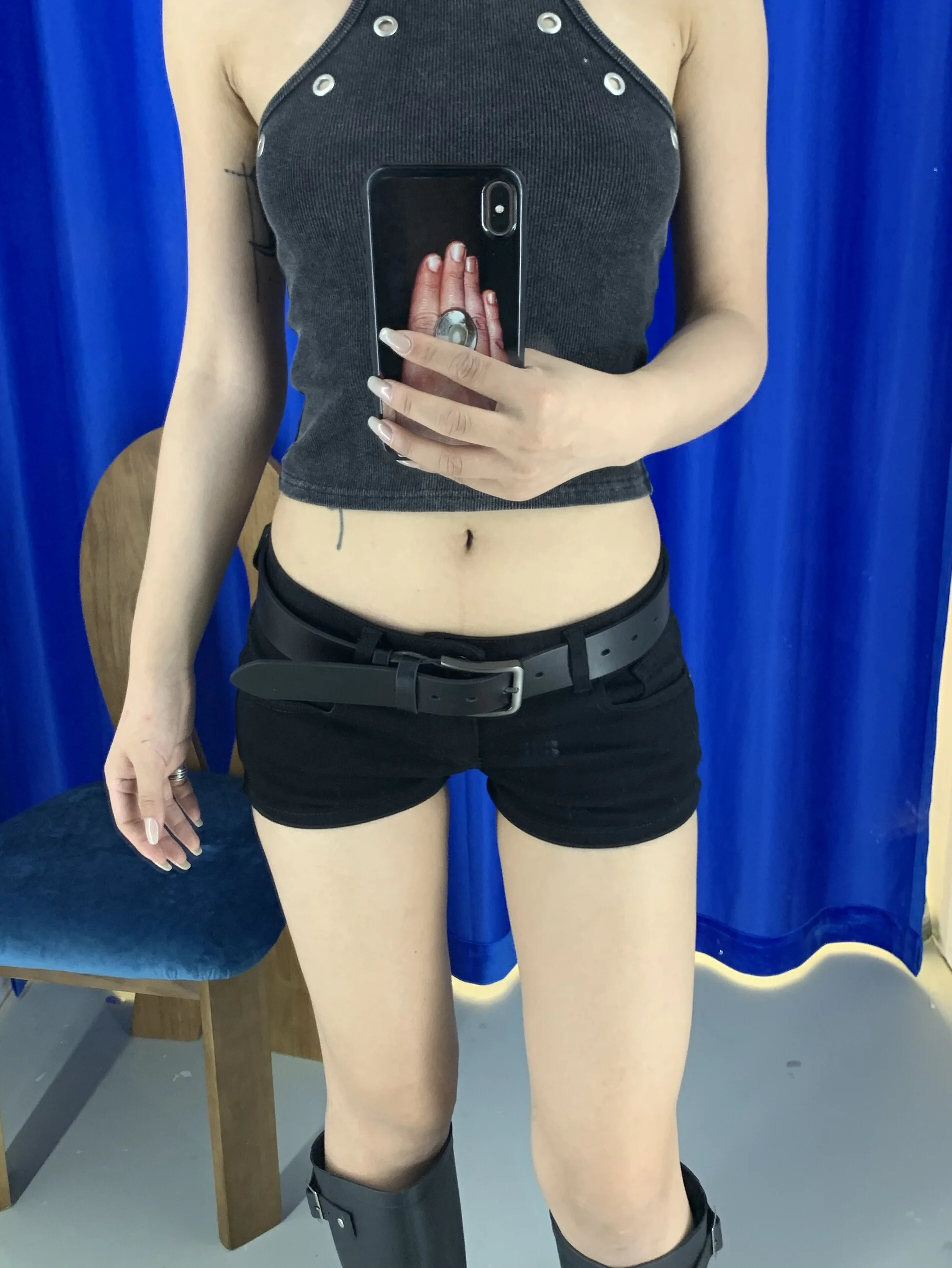 T Classic Low Waist Bla Elastic Denim orts Women's Summer Slimming Hot Pants Prevent Exposure Casual Cotton Pants
T Classic Low Waist Bla Elastic Denim orts Women's Summer Slimming Hot Pants Prevent Exposure Casual Cotton Pants