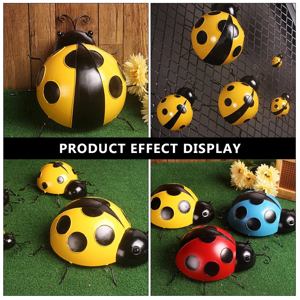 Outdoor Ladybug Wall Art Ornament Retro Decor Decorations Animal Iron Garden Rustic
Outdoor Ladybug Wall Art Ornament Retro Decor Decorations Animal Iron Garden Rustic