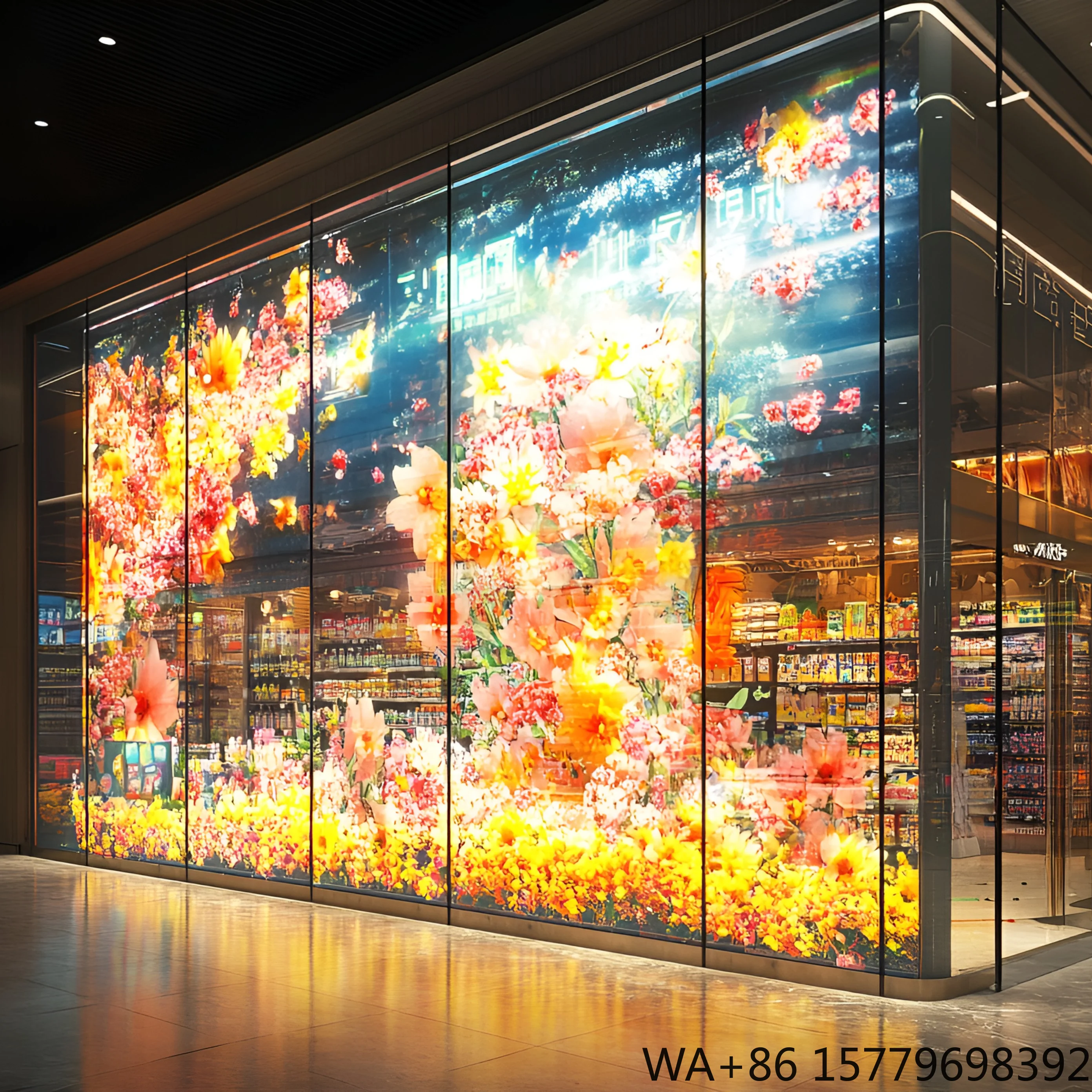 LINO Transparent Led Screen Flexible Led Film Crystal Display Screen Panel on Shopping Mall Windows Glass Led Advertising
LINO Transparent Led Screen Flexible Led Film Crystal Display Screen Panel on Shopping Mall Windows Glass Led Advertising