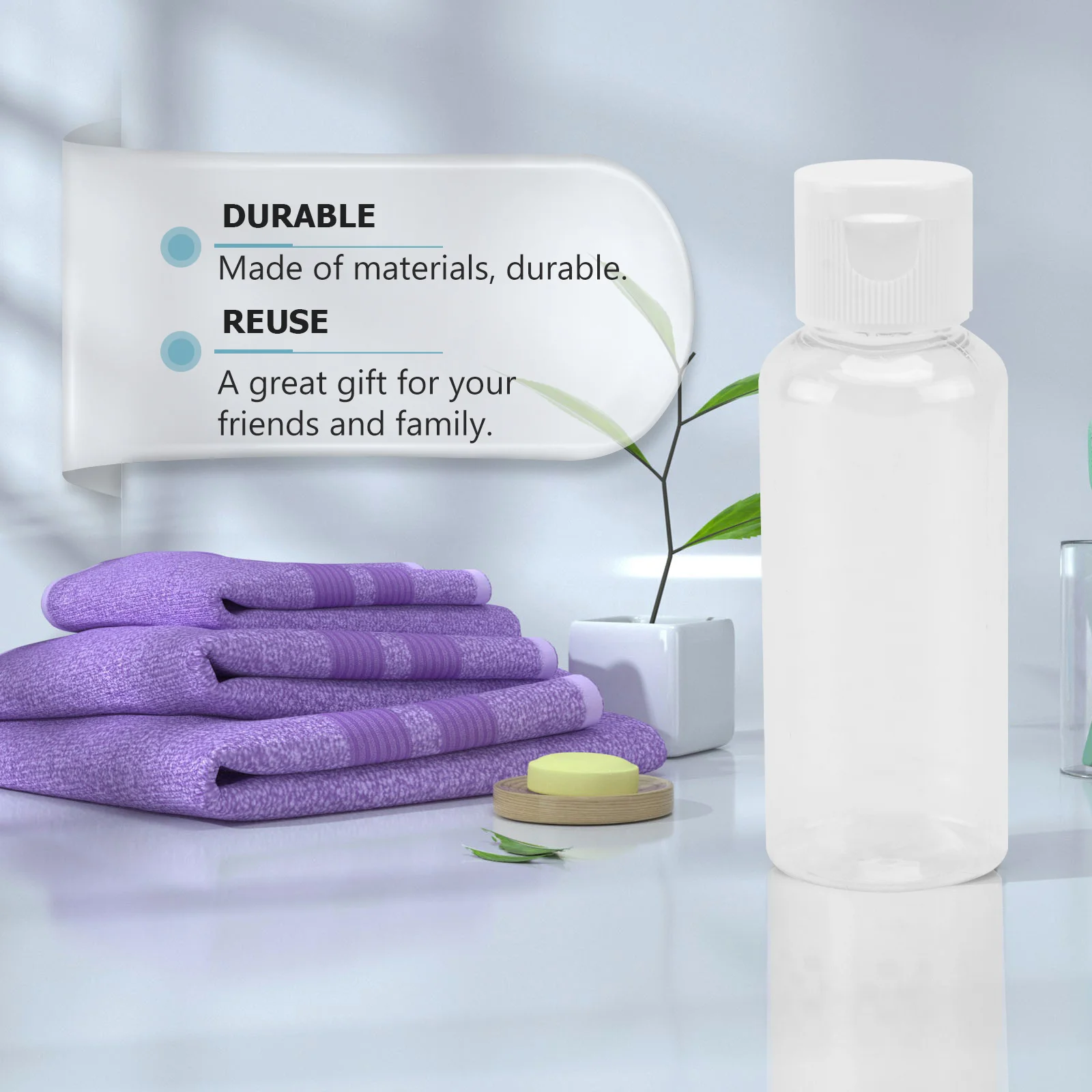 Набор из 15 флаконов по 50 мл для путешествий: прозрачные, прочные емкости для шампуня, лосьона, кремов, гелей, косметики
Набор из 15 флаконов по 50 мл для путешествий: прозрачные, прочные емкости для шампуня, лосьона, кремов, гелей, косметики