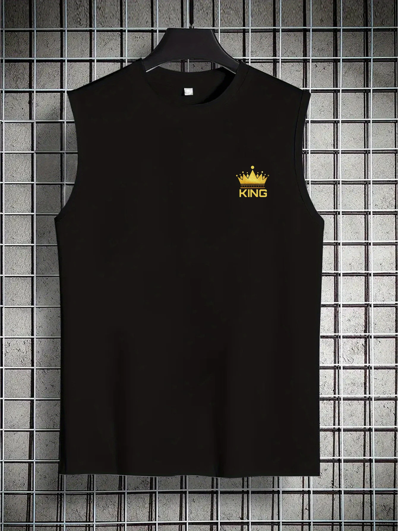 Мужская летняя спортивная футболка для отдыха и фитнеса, свободная удобная дышащая майка без рукавов с круглым вырезом и принтом короны
Мужская летняя спортивная футболка для отдыха и фитнеса, свободная удобная дышащая майка без рукавов с круглым вырезом и принтом короны