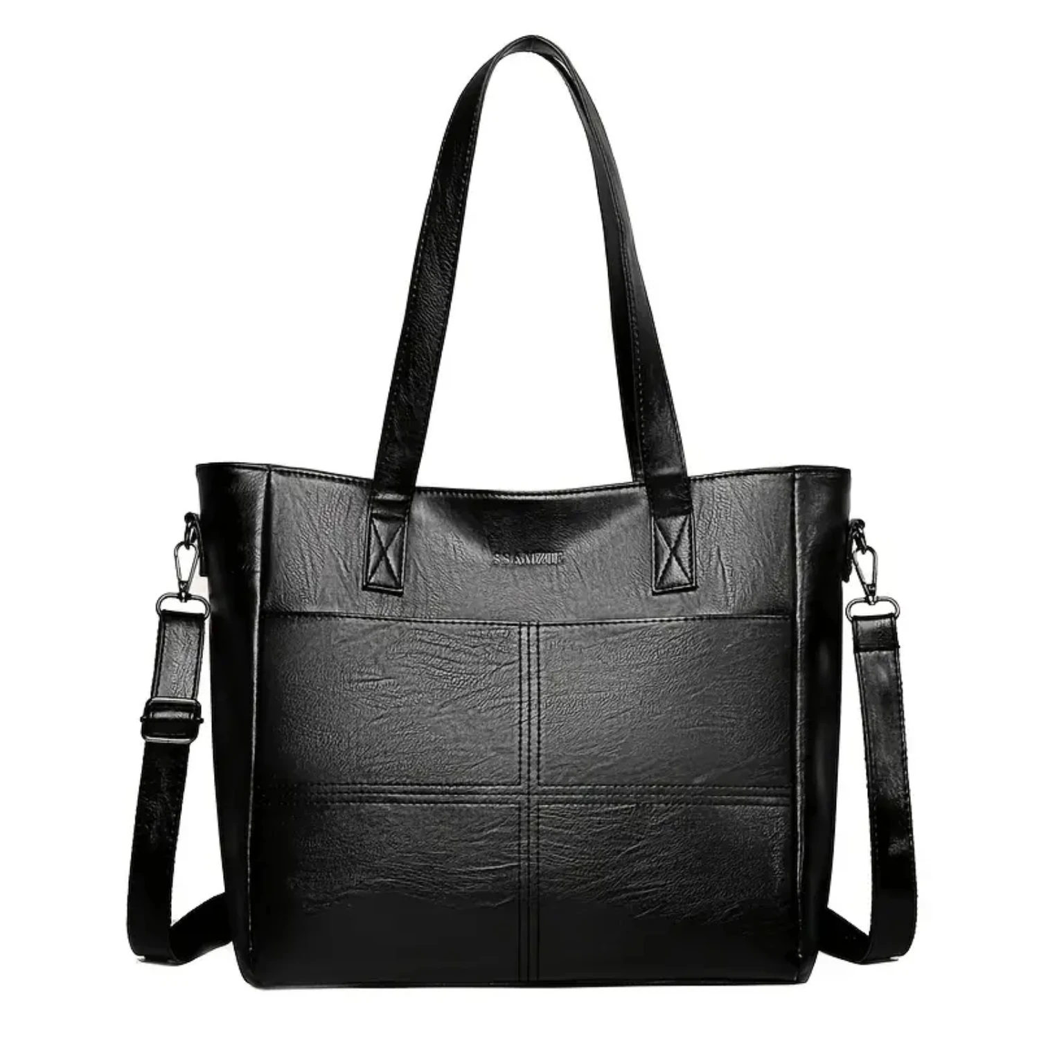 Women's Business Bag, Solid Color Simple Tote Bag, Large Capacity Commuting Bag, Crossbody Purse
Women's Business Bag, Solid Color Simple Tote Bag, Large Capacity Commuting Bag, Crossbody Purse