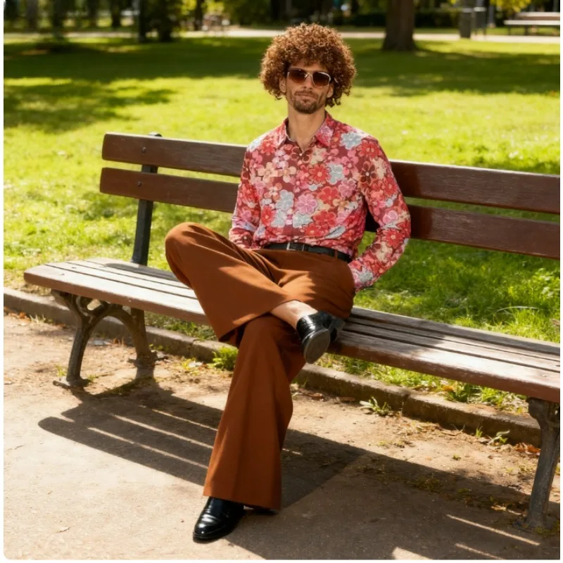 MENS 70S DISCO SUIT SHINY JACKET PANTS SET RETRO SPRING PARTY COSTUME FUNKY STYLE
MENS 70S DISCO SUIT SHINY JACKET PANTS SET RETRO SPRING PARTY COSTUME FUNKY STYLE