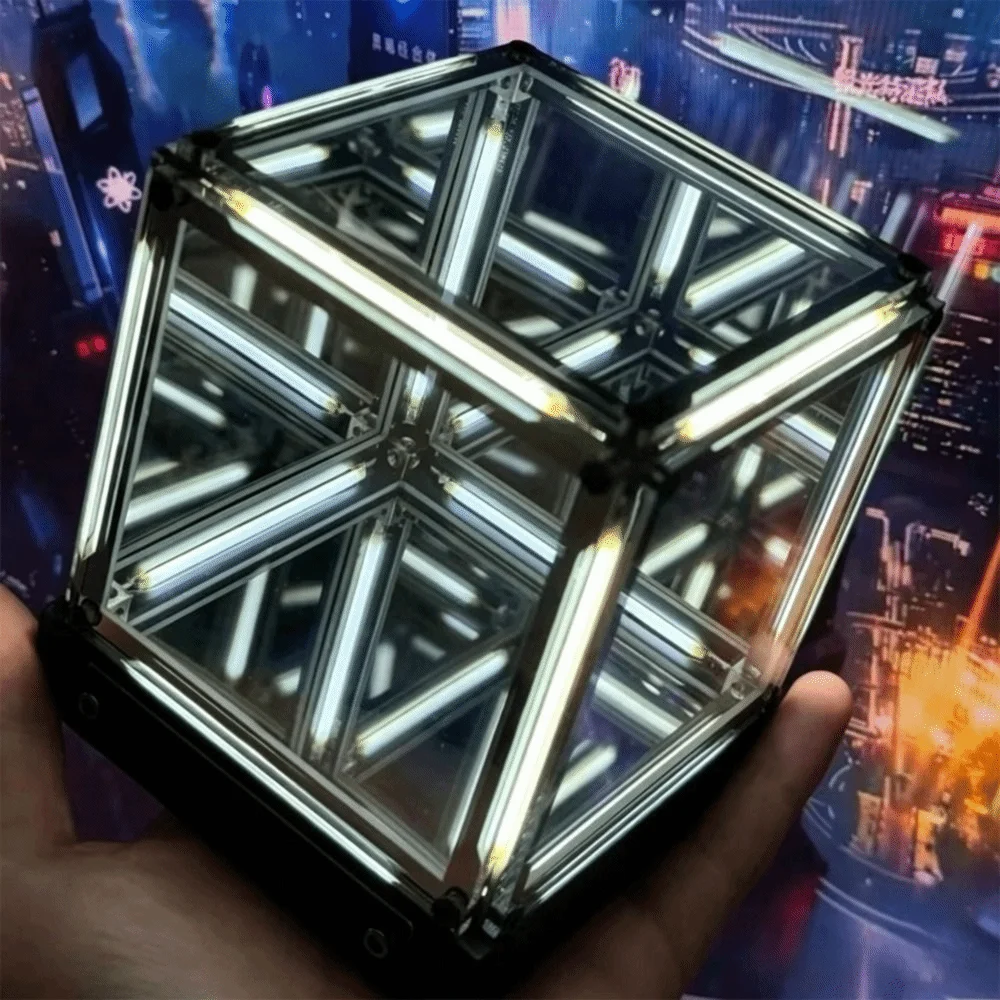 Maglev Technology Electronic Game Desktop Light Transparent Cube Place Ornaments Maglev Hypercube 4D Night Light LED Lighting
Maglev Technology Electronic Game Desktop Light Transparent Cube Place Ornaments Maglev Hypercube 4D Night Light LED Lighting