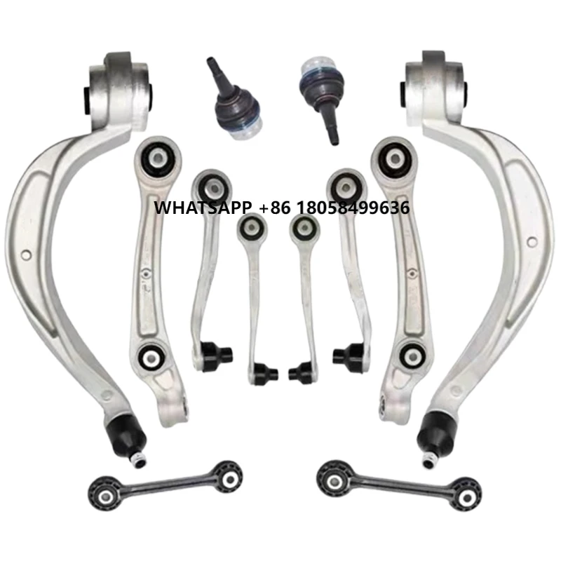Suspension front control arm 8K0407505 for A4 B8 A5 A6 upper and lower control arm piece set, connecting rod ball joint
Suspension front control arm 8K0407505 for A4 B8 A5 A6 upper and lower control arm piece set, connecting rod ball joint