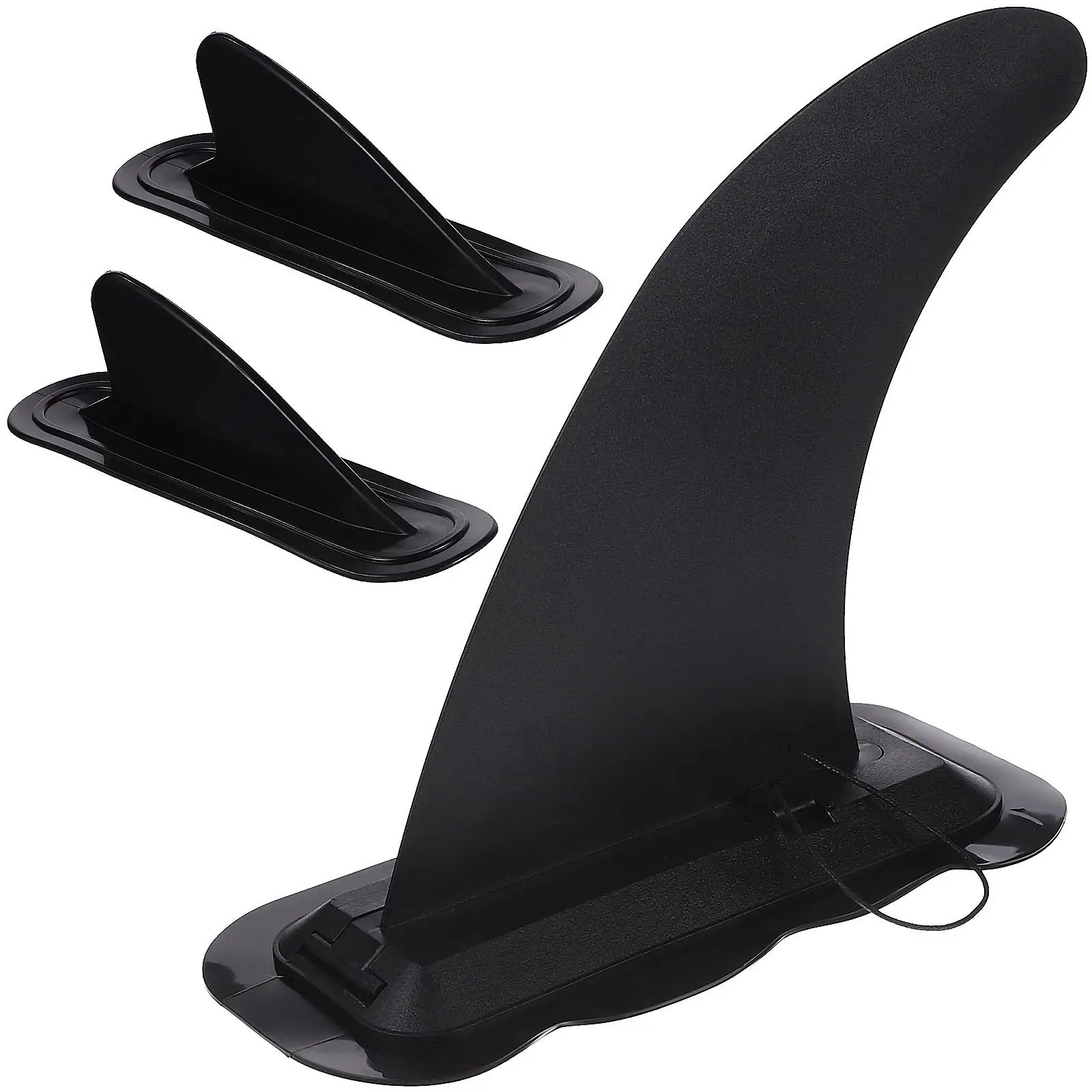 3 Pcs Big Tail Fin Detachable Tracking Fins for Surfboards Kayaks Canoes Rowboats PVC Durable Storage Friendly Stability
3 Pcs Big Tail Fin Detachable Tracking Fins for Surfboards Kayaks Canoes Rowboats PVC Durable Storage Friendly Stability