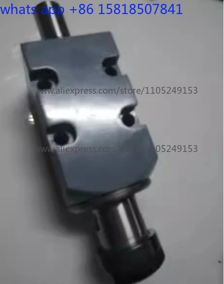 Unpowered spindle chamfering machine spindle 80 square 80 round ER32 ER25 power head 60 square ER32 mechanical spindle