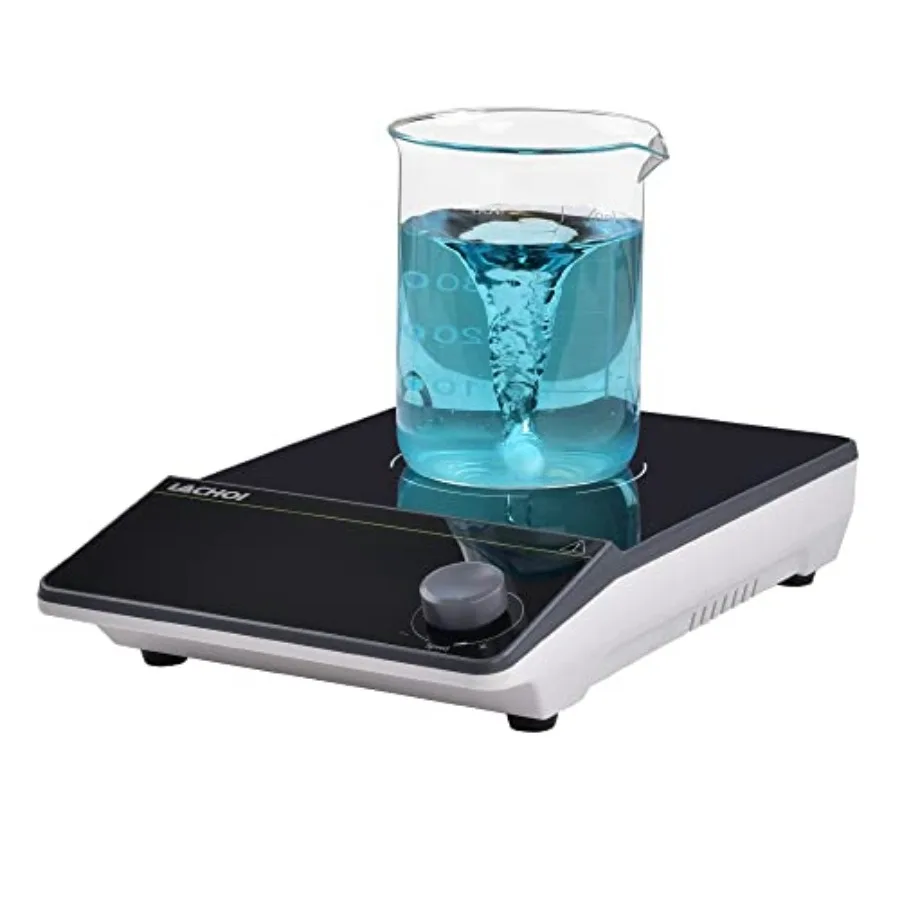 Magnetic Stirrer 5.9 inch Magnetic Stir Plate with Stir Bar 200-1600RPM Max Stirring Capacity 5000ml Magnetic Stir Plate Magnet
Magnetic Stirrer 5.9 inch Magnetic Stir Plate with Stir Bar 200-1600RPM Max Stirring Capacity 5000ml Magnetic Stir Plate Magnet