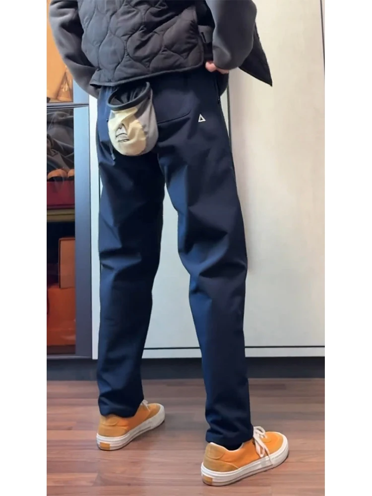 Men's Winter Fce Lined Waterproof Cold Resistant Hiking Trousers Low Waist Straight Leg Long Pants Outdoor Climbing Workwear
Men's Winter Fce Lined Waterproof Cold Resistant Hiking Trousers Low Waist Straight Leg Long Pants Outdoor Climbing Workwear