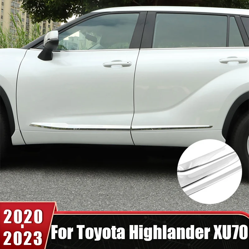 Side Door Body Protector Cover Trim Sticker Anti-scratched For Toyota Highlander XU70 Kluger 2020 2021 2022 2023 Car Accessories
Side Door Body Protector Cover Trim Sticker Anti-scratched For Toyota Highlander XU70 Kluger 2020 2021 2022 2023 Car Accessories