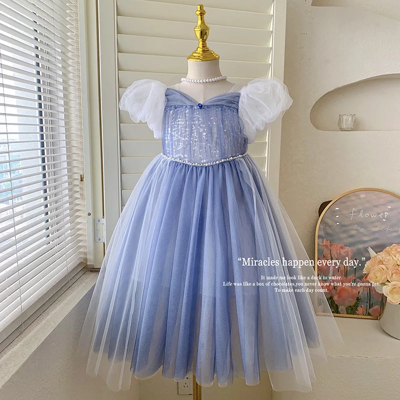 CXJM-Children's Girls' Cinderella Princess Dress Summer Little Girl Flower Girl Dress Piano Performance Dress
CXJM-Children's Girls' Cinderella Princess Dress Summer Little Girl Flower Girl Dress Piano Performance Dress