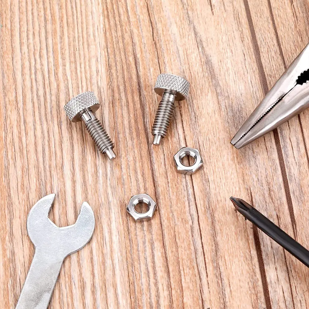 2 шт. ручные выдвижные пружинные плунжеры из нержавеющей стали с фиксацией, быстросъемные штифты типа M6 для роликовых ящиков для инструментов Packout-B61B
2 шт. ручные выдвижные пружинные плунжеры из нержавеющей стали с фиксацией, быстросъемные штифты типа M6 для роликовых ящиков для инструментов Packout-B61B