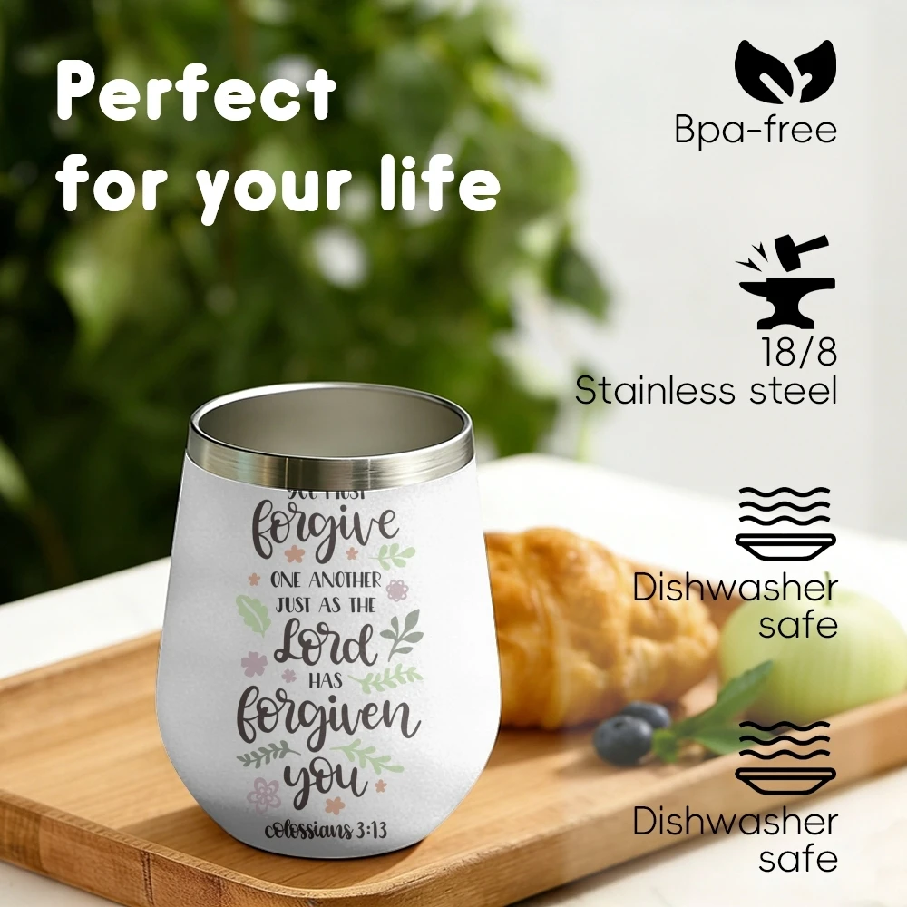 Bible Verses Quote Vacuum Flasks 12oz Insulated Wine Tumbler Vacuum Coffee Mug Egg Shape Thermos Cup
Bible Verses Quote Vacuum Flasks 12oz Insulated Wine Tumbler Vacuum Coffee Mug Egg Shape Thermos Cup
