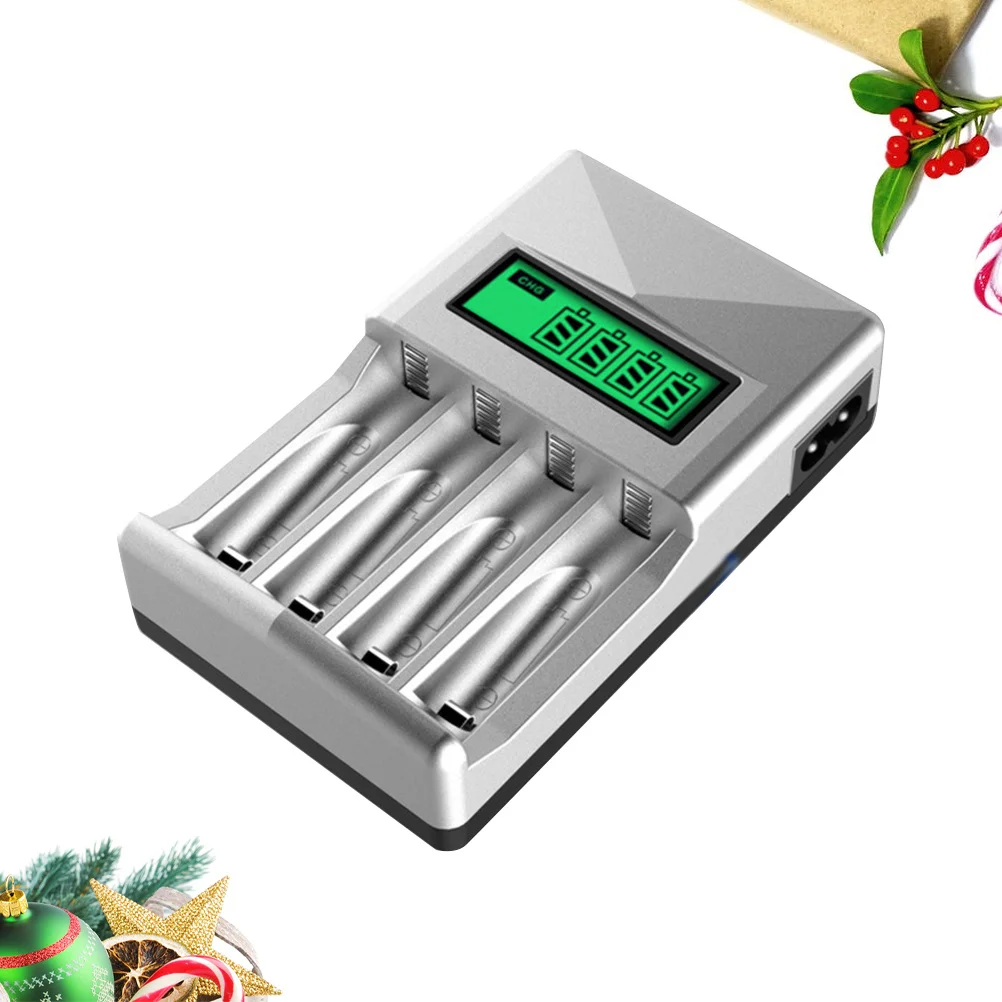 For Aa Aaa Batteries Digital Lcd Display 4 Bay - Independent Charging Station
For Aa Aaa Batteries Digital Lcd Display 4 Bay - Independent Charging Station