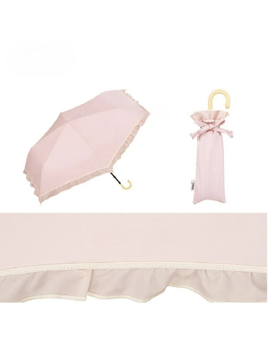 Shade folding lace dual-purpose, sun UV protection WP pink rain vinyl umbrella
Shade folding lace dual-purpose, sun UV protection WP pink rain vinyl umbrella