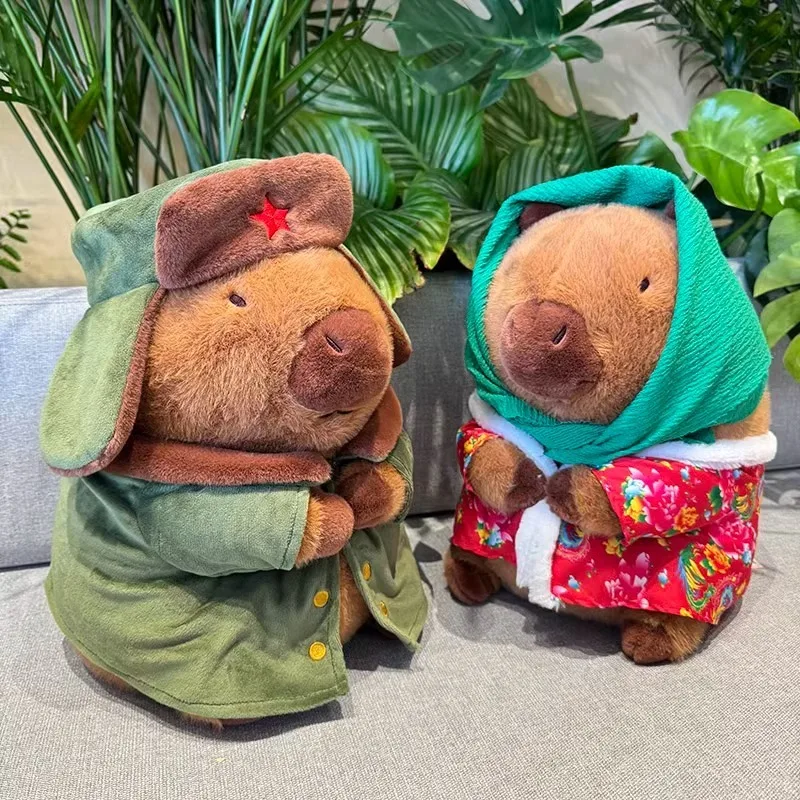 Капибара, плюшевая игрушка, хлопковая куртка, кукла, военное пальто, мультяшная капибара, плюшевые мягкие игрушки, подарок для детей, девочек и мальчиков
Капибара, плюшевая игрушка, хлопковая куртка, кукла, военное пальто, мультяшная капибара, плюшевые мягкие игрушки, подарок для детей, девочек и мальчиков