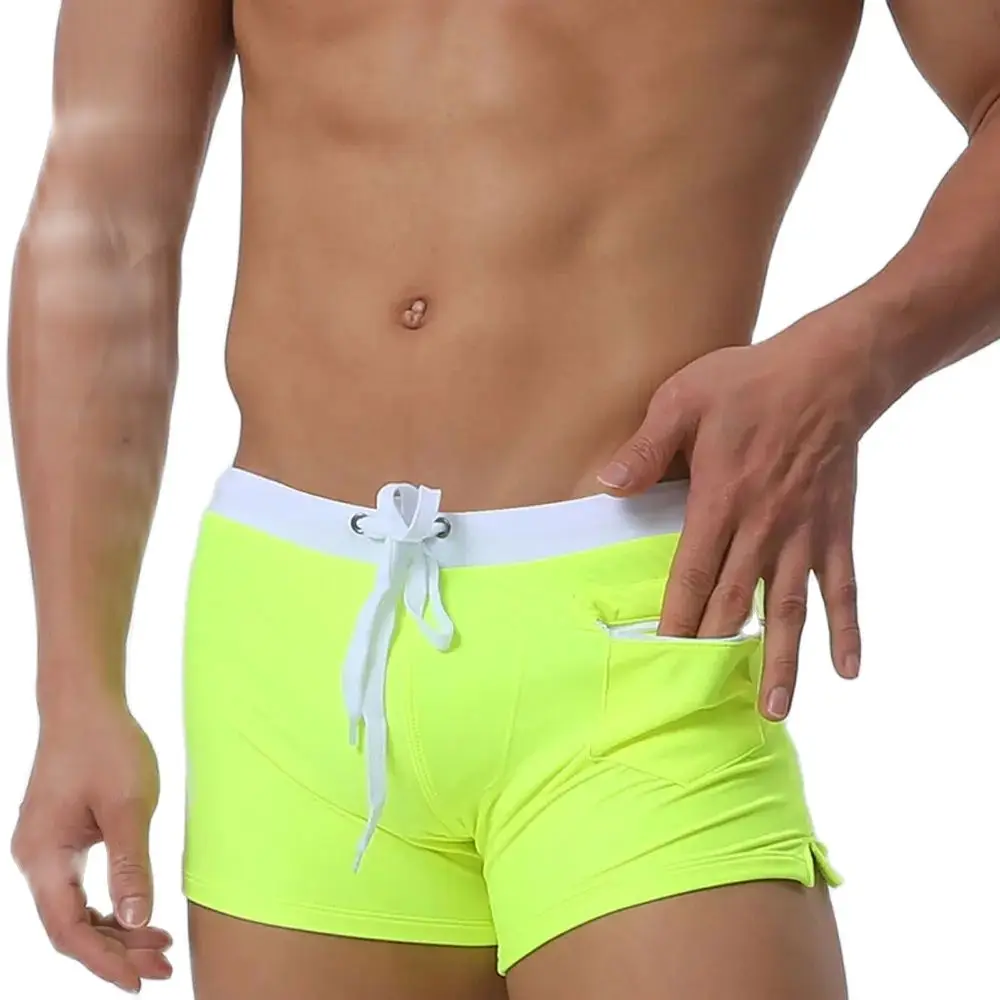 AQUX Brand men's Swim low rise swimwear sexy low personality male beach swimming trunks shorts men boxer trunks bathing slips
AQUX Brand men's Swim low rise swimwear sexy low personality male beach swimming trunks shorts men boxer trunks bathing slips