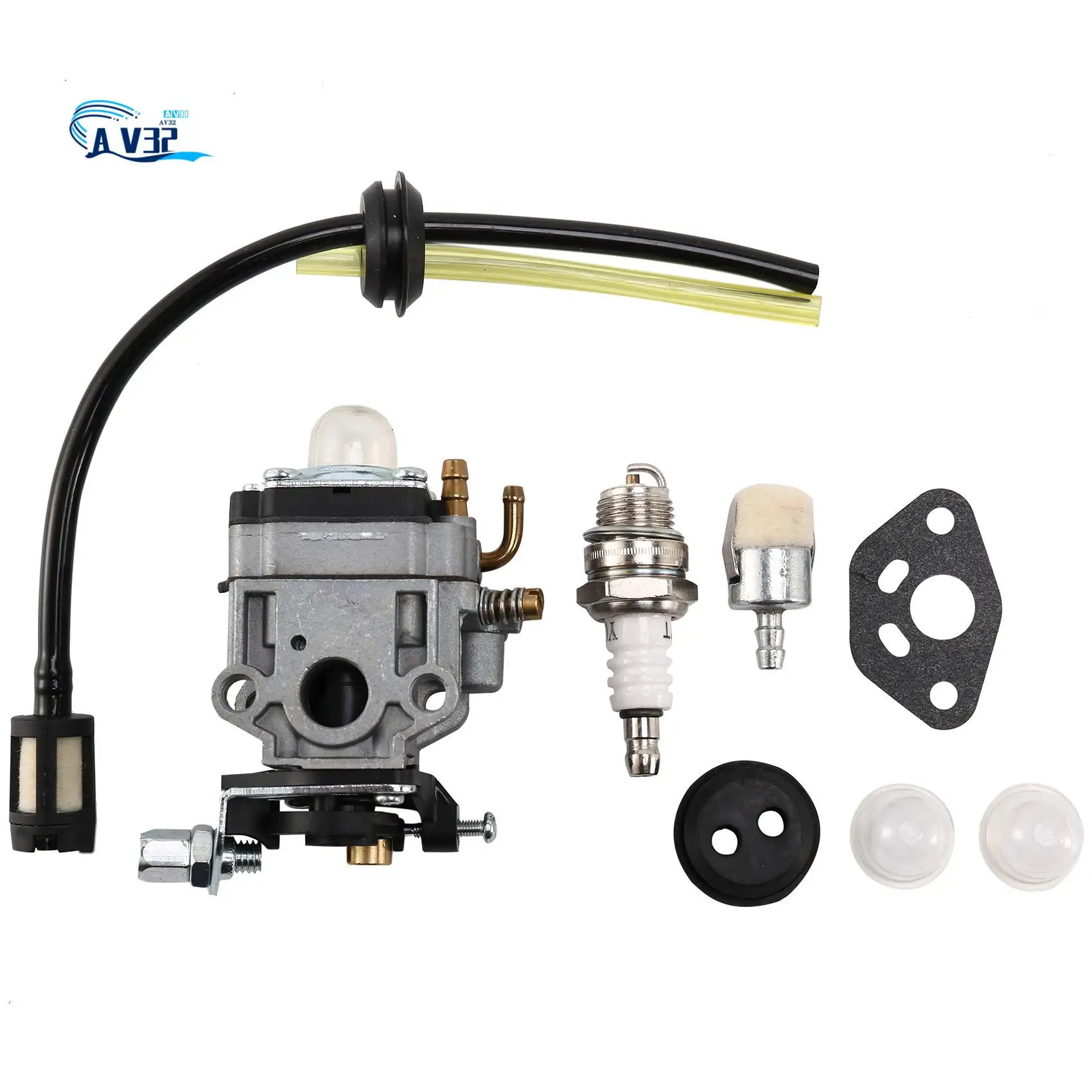 AV32-Carburetor For Kawasaki TH23 TH26 TH34 23CC 25CC 26CC 33CC 35CC Spark Plug Kit Replace
AV32-Carburetor For Kawasaki TH23 TH26 TH34 23CC 25CC 26CC 33CC 35CC Spark Plug Kit Replace