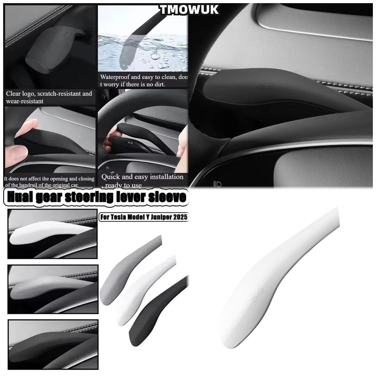 Protective Steering Lever Cover For Tesla Model Y Juniper 2025 Gear Shift - Interior Accessories
Protective Steering Lever Cover For Tesla Model Y Juniper 2025 Gear Shift - Interior Accessories