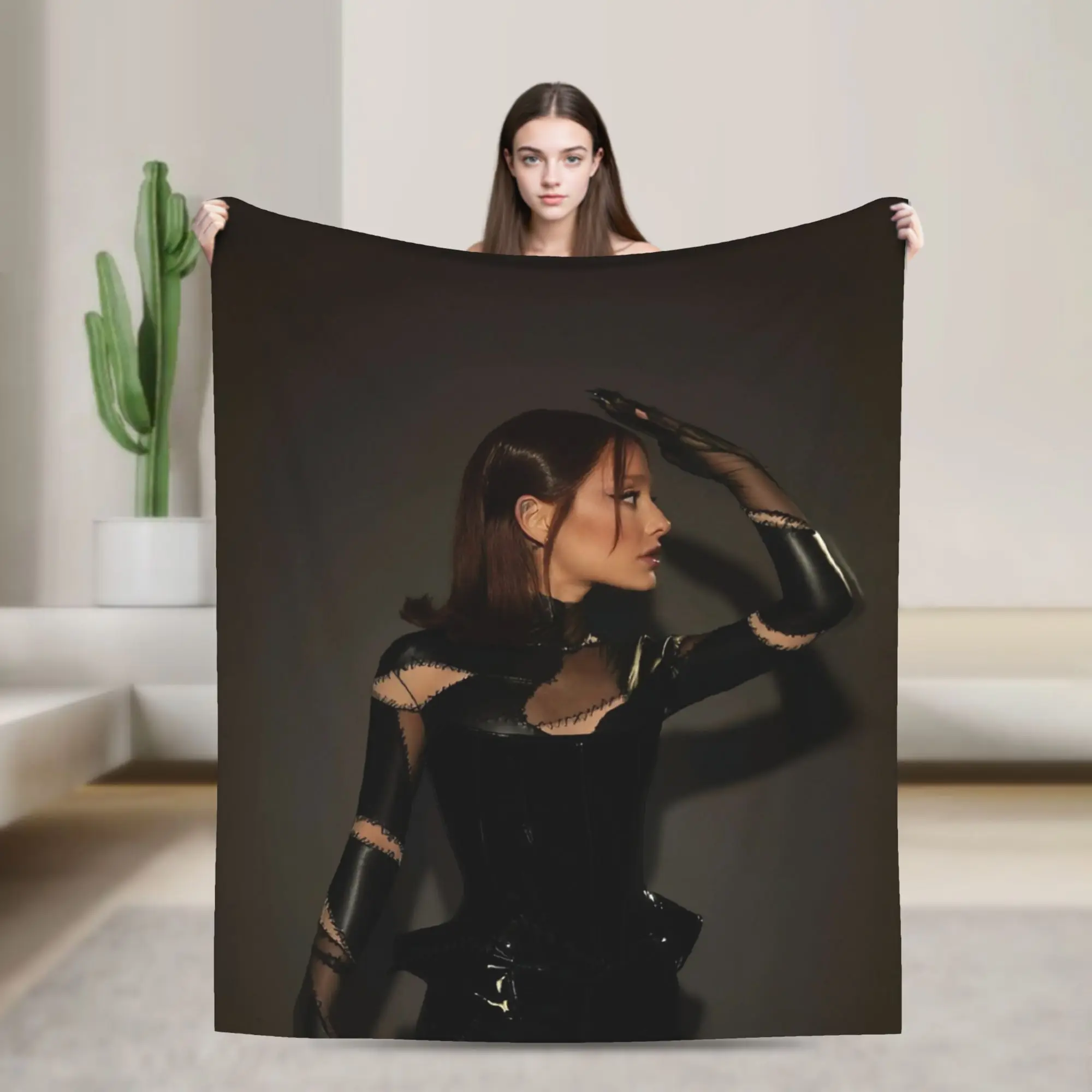 Ariana Grande Knitted Blankets Velvet Singer Actress Warm Throw Blanket for Bedroom Sofa Bedroom Quilt
Ariana Grande Knitted Blankets Velvet Singer Actress Warm Throw Blanket for Bedroom Sofa Bedroom Quilt