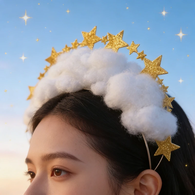 Светящаяся повязка на голову в виде грозового облака - сверкающий светодиодный аксессуар для волос для костюма на Хэллоуин, рождественской вечеринки и реквизит для пасхальных фотосессий
Светящаяся повязка на голову в виде грозового облака - сверкающий светодиодный аксессуар для волос для костюма на Хэллоуин, рождественской вечеринки и реквизит для пасхальных фотосессий