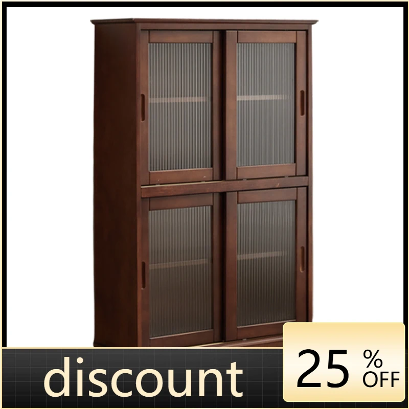 LMM American bookcase all solid wood retro home wall floor locker sliding door
LMM American bookcase all solid wood retro home wall floor locker sliding door