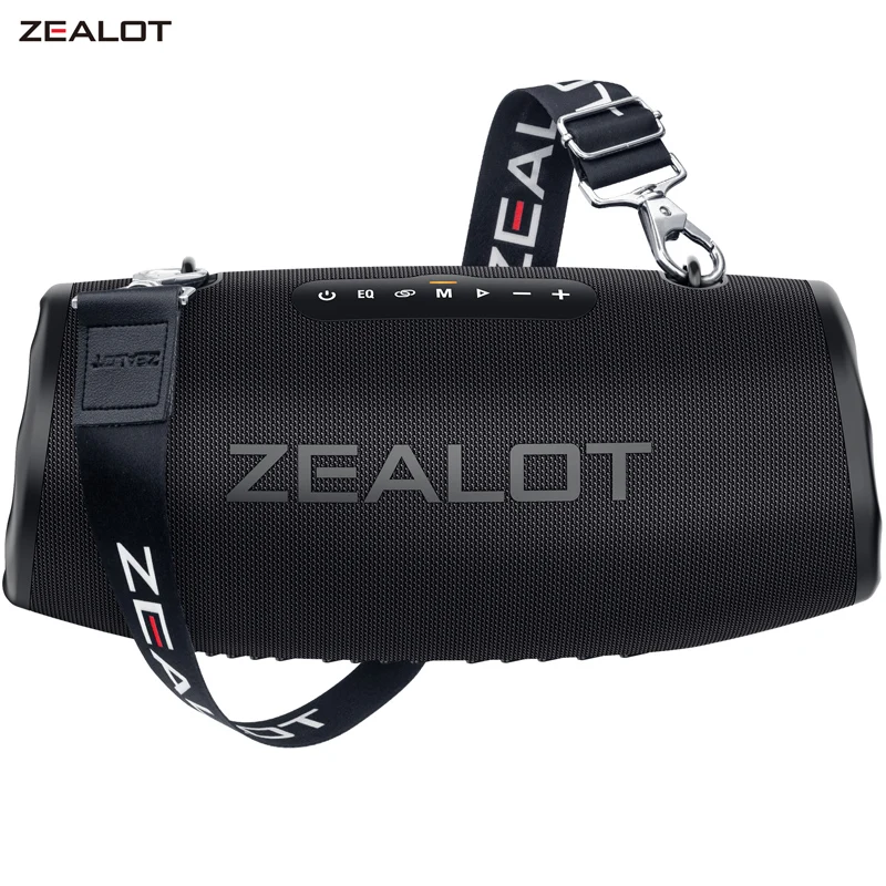 ZEALOT S87 Portable Wireless Bluetooth Speaker Powerful 80W Sound Stereo Bass Subwoofer Sound Box Waterproof Outdoor Speakers
ZEALOT S87 Portable Wireless Bluetooth Speaker Powerful 80W Sound Stereo Bass Subwoofer Sound Box Waterproof Outdoor Speakers