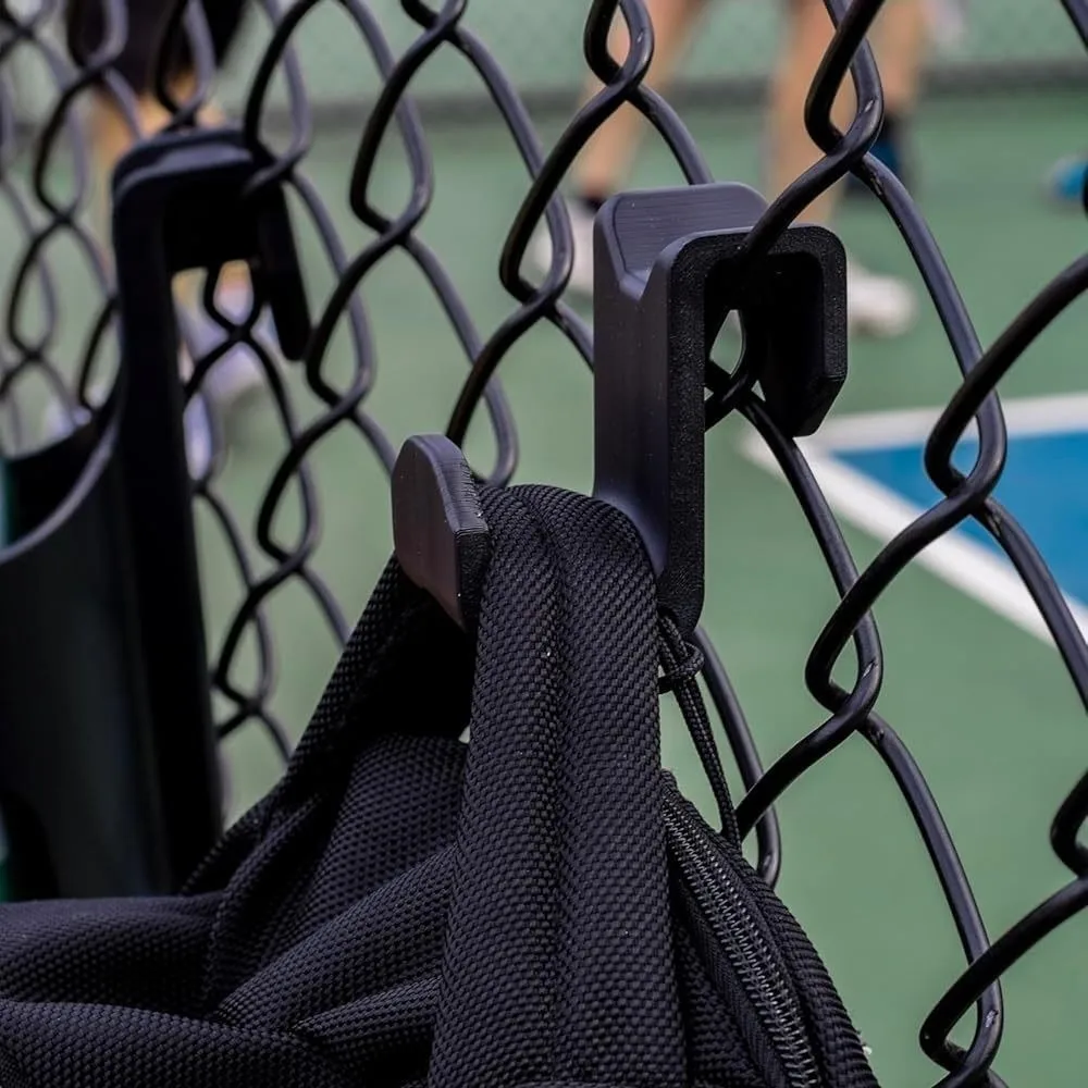 Heavy-Duty Chain Link Fence Hook Black with Lanyard Hook for Fence 3D Printing PLA Fence Hanger for Sports Bags
Heavy-Duty Chain Link Fence Hook Black with Lanyard Hook for Fence 3D Printing PLA Fence Hanger for Sports Bags
