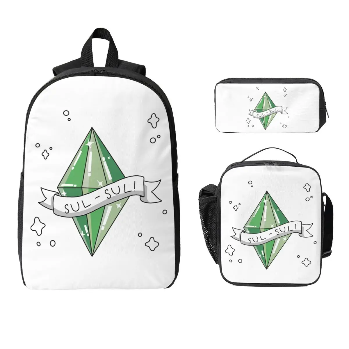Sims 3 By Eva Kiseleva Backpack Student BookBag School Bag Computer Shoulder Bags 3ps Insulated Lunch Bag Pencil Case
Sims 3 By Eva Kiseleva Backpack Student BookBag School Bag Computer Shoulder Bags 3ps Insulated Lunch Bag Pencil Case