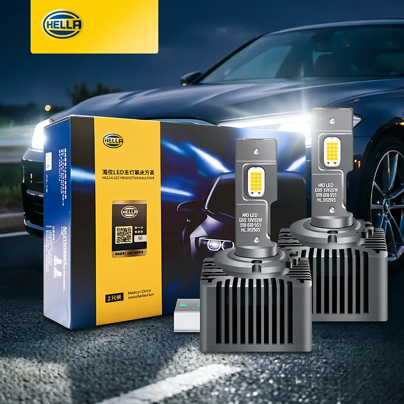 HELLA D SERIES D1S D3S LED Car Headlights Bulbs D2S D4S D5S D8S Turbo Lights 6500K 35W Auto Lamp Plug&Play HID Conversion Kit
HELLA D SERIES D1S D3S LED Car Headlights Bulbs D2S D4S D5S D8S Turbo Lights 6500K 35W Auto Lamp Plug&Play HID Conversion Kit