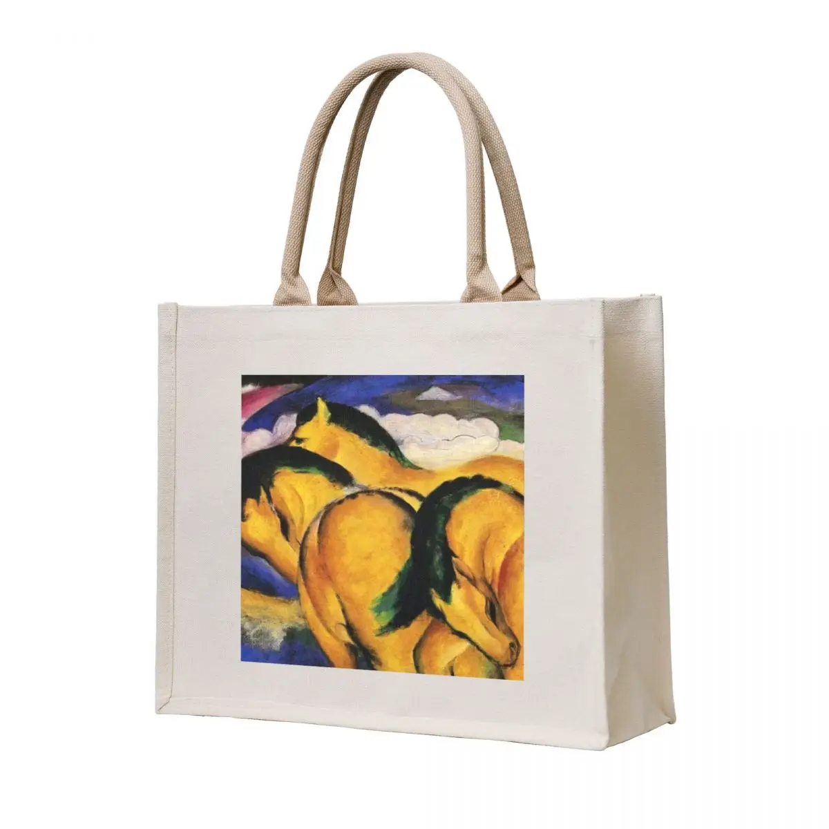 Little Yellow Horses by Franz Marc Tote Bag Canvas bag Big bag women Large bags for women
Little Yellow Horses by Franz Marc Tote Bag Canvas bag Big bag women Large bags for women