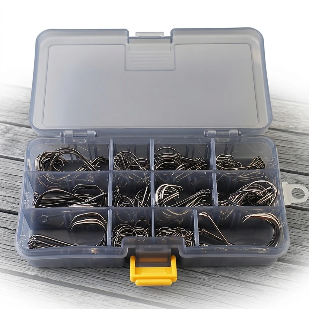 High-Carbon Steel Eagle Beak Turtle Hook 7384 Barb Design 161 Pieces Fishing Accessory
High-Carbon Steel Eagle Beak Turtle Hook 7384 Barb Design 161 Pieces Fishing Accessory