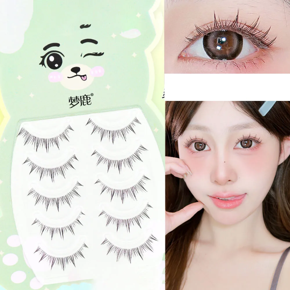 5 Pairs Whole Stripe False Eyelash Ultra Natural Thick Dense Animal Series Fake Eyelash Full Stripe Transparent Terrier Lashes
5 Pairs Whole Stripe False Eyelash Ultra Natural Thick Dense Animal Series Fake Eyelash Full Stripe Transparent Terrier Lashes