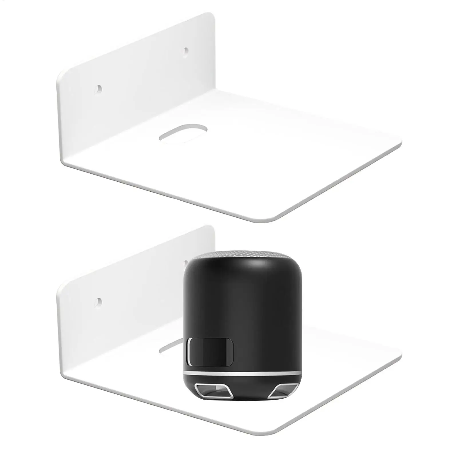 Camera Wall Mount Bracket 2 Pieces Small Adhesive Floating Shelf Home Rack for Nursery Monitor Bedroom Bathroom Kitchen Speaker
Camera Wall Mount Bracket 2 Pieces Small Adhesive Floating Shelf Home Rack for Nursery Monitor Bedroom Bathroom Kitchen Speaker