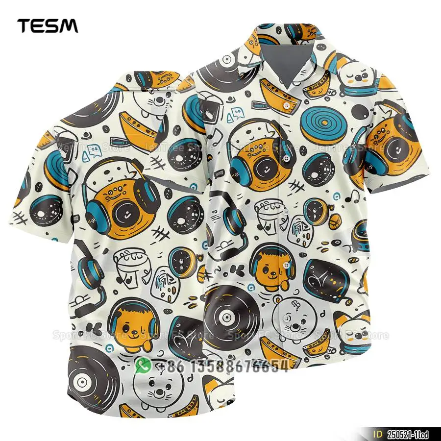TESM Мужская рубашка с щитком для фанатов, шифоновый повседневный модный кардиган с короткими рукавами, пальто на пуговицах, праздничный топ для родителей и детей
TESM Мужская рубашка с щитком для фанатов, шифоновый повседневный модный кардиган с короткими рукавами, пальто на пуговицах, праздничный топ для родителей и детей