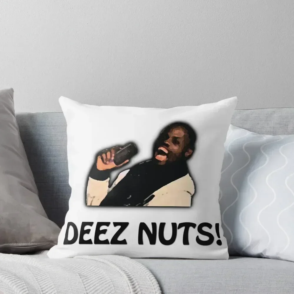 Deez Nuts! Throw Pillow Cusions Cover Luxury Room Decorative Cushions christmas supplies Cushions For Decorative Sofa pillow
Deez Nuts! Throw Pillow Cusions Cover Luxury Room Decorative Cushions christmas supplies Cushions For Decorative Sofa pillow