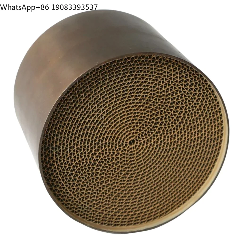 Three Way Catalytic Converter Core with Pt Pd Rh | Metal Honeycomb Substrate | High Efficiency Emission | Custom Size Exhaust
Three Way Catalytic Converter Core with Pt Pd Rh | Metal Honeycomb Substrate | High Efficiency Emission | Custom Size Exhaust