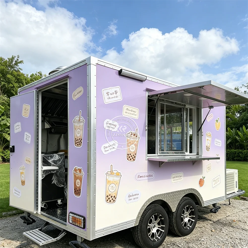High Quality Mobile Kitchen Trailer Ice Cream Cart Fast Food Truck Street Festival Mobile Food Trailer For Sale
High Quality Mobile Kitchen Trailer Ice Cream Cart Fast Food Truck Street Festival Mobile Food Trailer For Sale