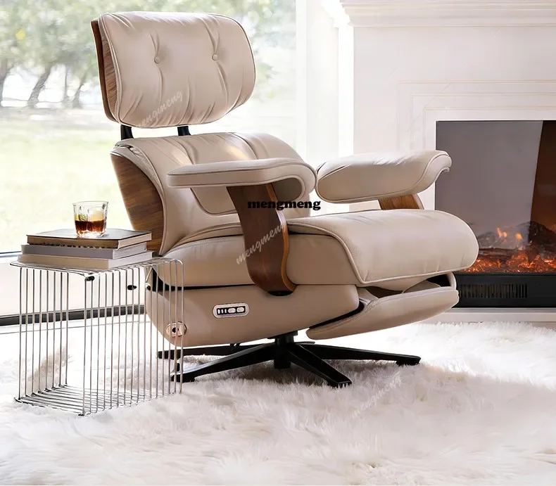 High quality Medieval style electric single sofa chair for home comfort and sedentary leather recliner, living room lazy leisure
High quality Medieval style electric single sofa chair for home comfort and sedentary leather recliner, living room lazy leisure