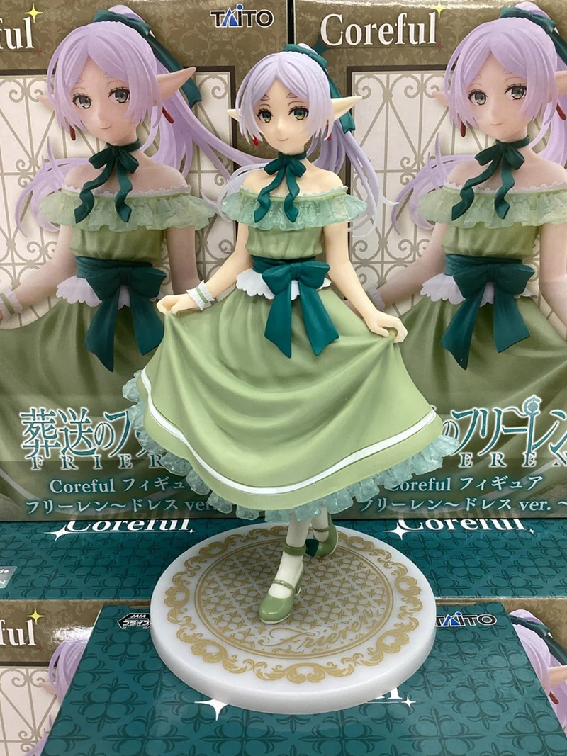Новинка в наличии, оригинальная фигурка Taito Coreful Frieren: Beyond Journey's End Frieren, коллекция зеленого платья, версия. Аниме Коллекционное
Новинка в наличии, оригинальная фигурка Taito Coreful Frieren: Beyond Journey's End Frieren, коллекция зеленого платья, версия. Аниме Коллекционное