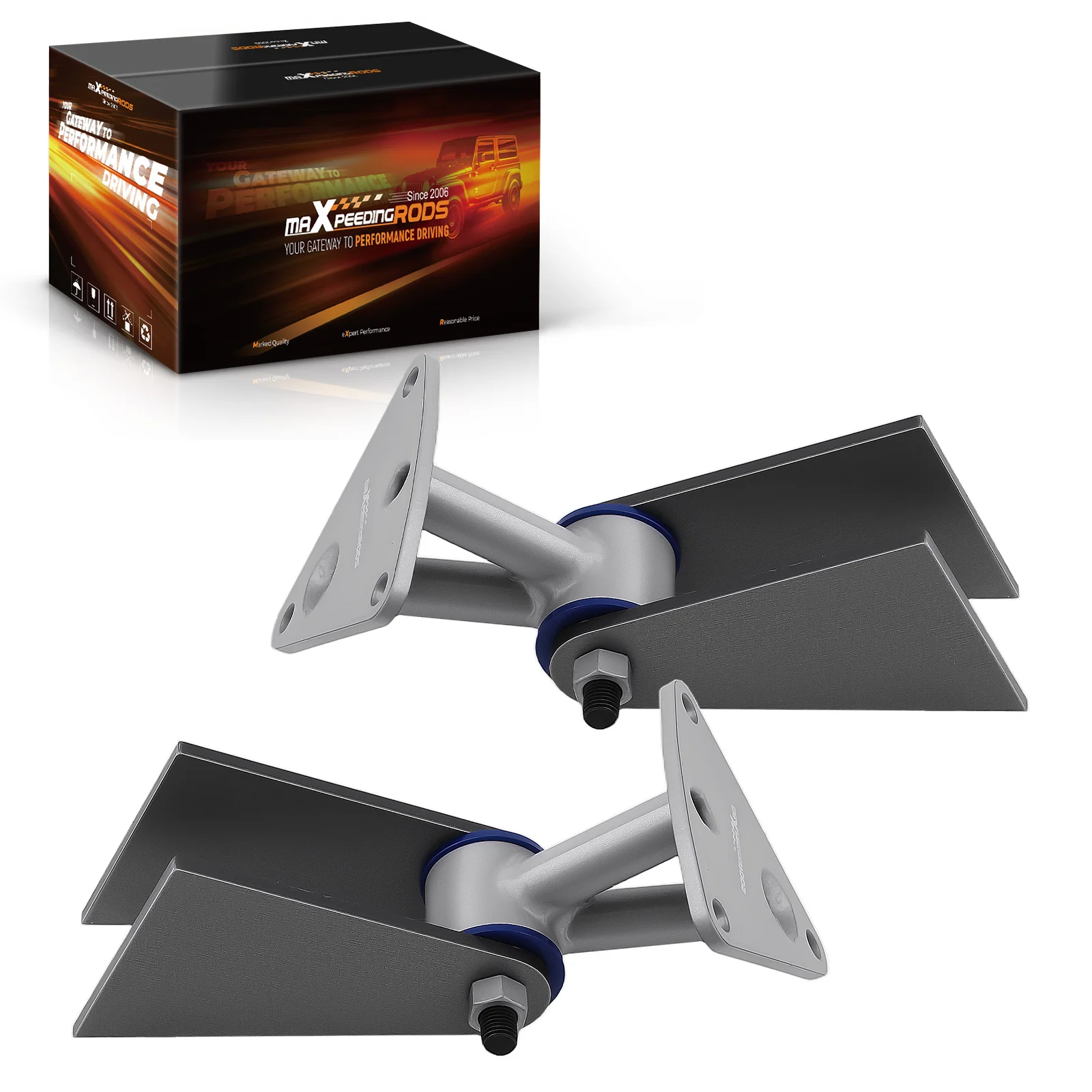 Steel Racing Engine Motor Mount Bracket Set for Chevy SBC BBC Block 4.13" Height Performance Racing Engine Mount Bracket Kit
Steel Racing Engine Motor Mount Bracket Set for Chevy SBC BBC Block 4.13" Height Performance Racing Engine Mount Bracket Kit