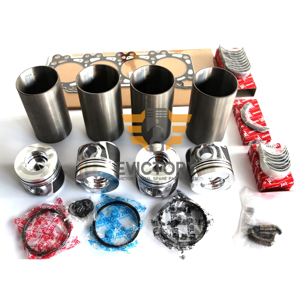 YD25 YD25DDTI Overhaul Rebuild Kit cylinder head gasket bearing piston ring liner Engine D40 Navara R51 Repair Parts
YD25 YD25DDTI Overhaul Rebuild Kit cylinder head gasket bearing piston ring liner Engine D40 Navara R51 Repair Parts