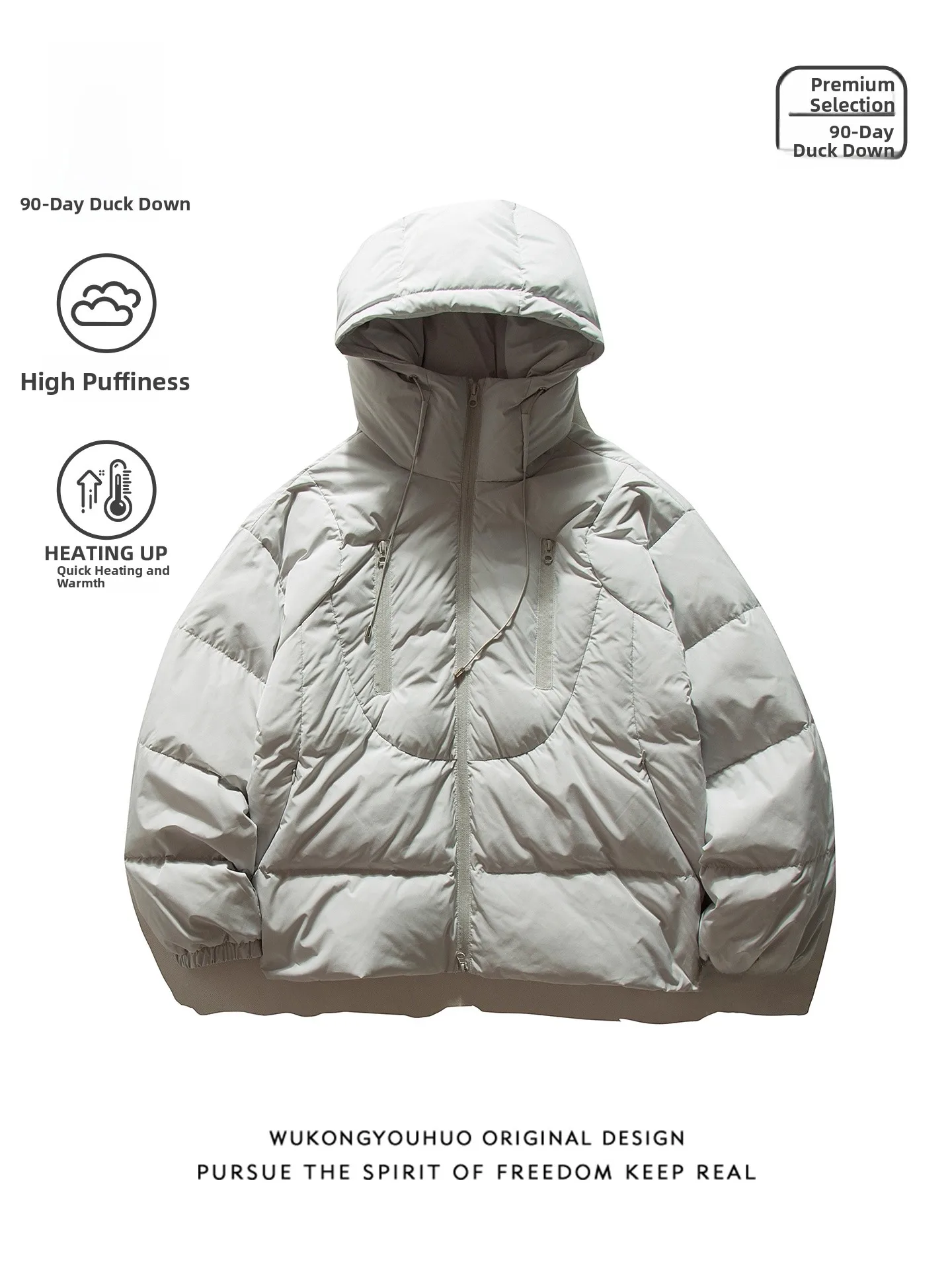 Модная зимняя мужская куртка-пуховик для активного отдыха, утепленная, с капюшоном, 90% белый пух, для защиты от холода
Модная зимняя мужская куртка-пуховик для активного отдыха, утепленная, с капюшоном, 90% белый пух, для защиты от холода