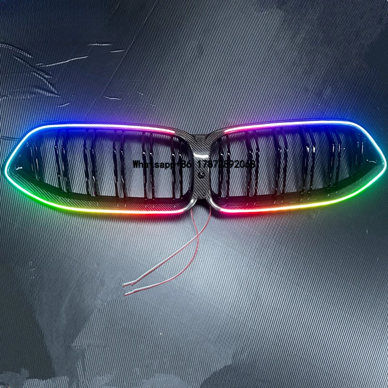 LED luminous Racing Grills for 8 Series G14 G15 G16 M8 F91 F92 F93 2019-2025 Carbon Fiber Front Grille Replacement
LED luminous Racing Grills for 8 Series G14 G15 G16 M8 F91 F92 F93 2019-2025 Carbon Fiber Front Grille Replacement